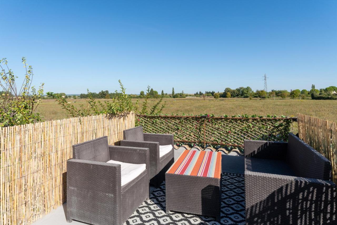 Appart Aux Portes De La Camargue Manduel ภายนอก รูปภาพ
